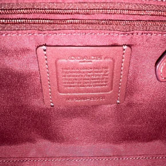 Coach, Rowan Satchel In Signature Canvas With Leopard Print - Picture 11 of 14